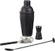 The Home Deco Factory The Home Deco Factory Cocktail-Set aus Edelstahl 4 Stück