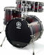 Yamaha Live Custom Hybrid Rock Schlagzeug-Set Rot