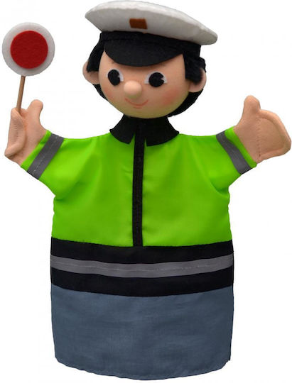 Moravska Puppet Glove Police Officer
