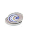 Inart Tavă Decorativă Plastic Rotundă 37x37x4cm 2buc