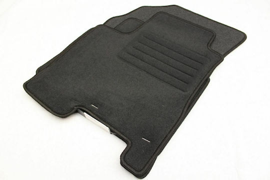 Petex Σετ Μπροστινά και Πίσω Πατάκια 4τμχ για Chevrolet Aveo 2002-2011 Μαύρα