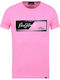 Paco & Co Herren T-Shirt Kurzarm Rosa