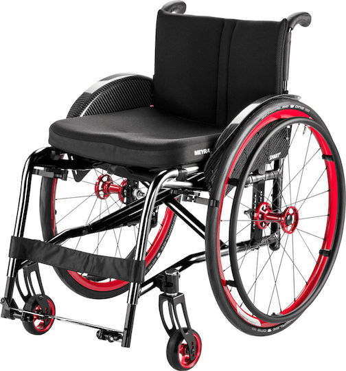 Meyra Smart F 2.360 Rollstuhl Einfacher Typ 46cm 2.360 Schwarz