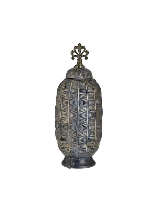 Inart Vază Decorativă Ceramică Multicolor 16x16x40cm 1buc