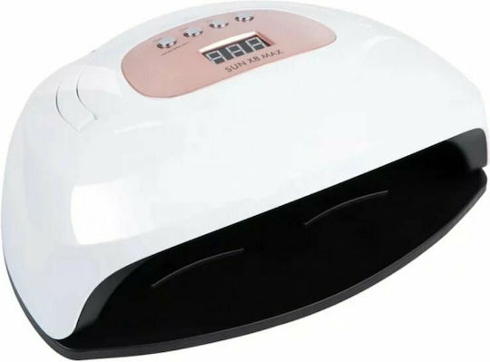 Sun SUN-X8 MAX Επαναφορτιζόμενο Φουρνάκι Νυχιών UV / LED 150W Λευκό