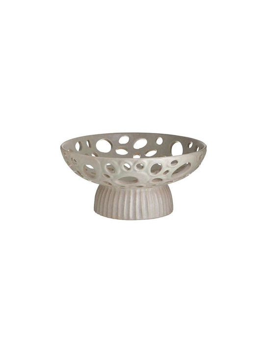 Inart Ceramic Decorative Bowl 29x29x14cm