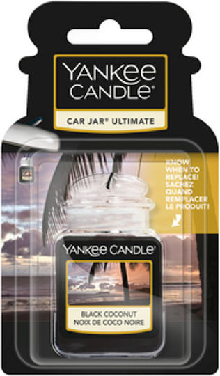 Yankee Candle Ароматизираща карта Окачен за кола Car Jar Ultimate Черен кокос 1бр 1295841