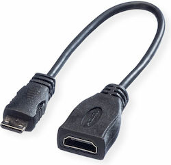 Value 11.04.5586-10 Mini HDMI Male to HDMI Female