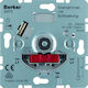 Hager Recessed Mechanism for Dimmer Switch Universal Rotary 600W in Silver Color