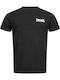 Lonsdale Elmdon T-shirt Bărbătesc cu Mânecă Scurtă Negru
