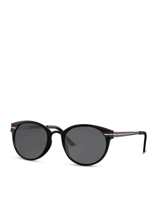 Solo-Solis Sonnenbrillen mit Schwarz Rahmen und Schwarz Linse NDL2658
