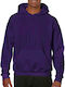 Gildan Heavy Blend Men's Long Sleeve Promotional Sweatshirt Purple 18500-081