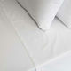 Decocraft Hotel Sheet White Single 160x240cm Cotton & Polyester 1pcs