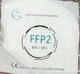Tiexiong FFP2 Civil Protective Mask BFE >98% Λευκό 100τμχ