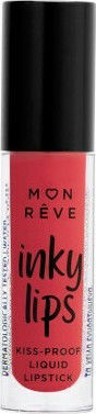 Mon Reve Inky Lips Kiss Proof Flüssig Lippenstift Matt 08 4ml