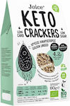 Joice Βιολογικά Crackers Keto με Χρυσό Λιναρόσπορο 60gr