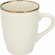 Aria Trade AT1119 Porcelain Cup Beige 330ml