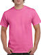 Gildan Men's Short Sleeve Promotional T-Shirt Pink