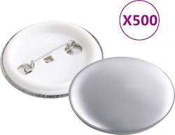 vidaXL Sewing Pins Κονκάρδες 37 χιλ. 500τμχ