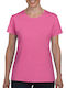 Gildan Women's Short Sleeve Promotional T-Shirt Pink