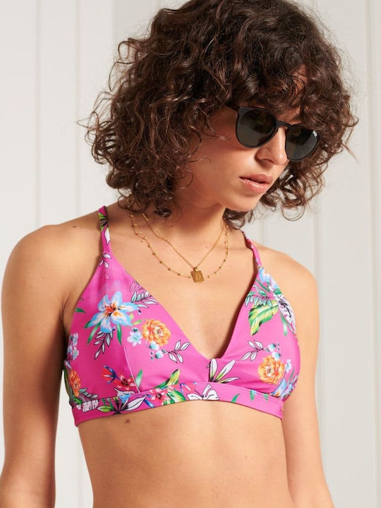 Superdry Triangle Bikini Top with Adjustable St...
