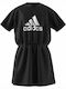 Children's Dress Short Sleeve Black