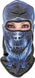 Albainox Balaclava Blue Balaclava Skeleton Blue