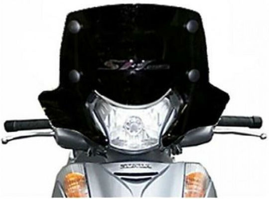 Fabbri Motorcycle Windshield & Windscreen Tinted Visor for Honda SH 300 2353/DS