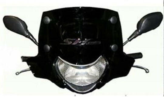 Fabbri Ζελατίνα για Honda SH 125 / SH 150 2001-2004 515x260mm 1928-DS