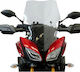 Fabbri Motorcycle Windshield & Windscreen Tinted Visor for Yamaha MT-09 Gen-X Sport Light Smoke 2015-2017 YX178/LS