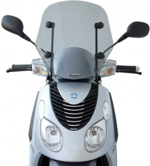 Fabbri Motorcycle Windshield & Windscreen Tinted Visor for Piaggio Carnaby 125 2388-LD
