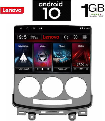 Lenovo Car-Audiosystem für Mazda 5 2004-2010 (Bluetooth/USB/AUX/WiFi/GPS) mit Touchscreen 9"