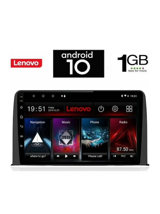 Lenovo Car-Audiosystem für Honda CR-V (Compact Recreational Vehicle) 2017> (Bluetooth/USB/AUX/WiFi/GPS) mit Touchscreen 9"