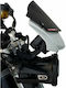 Fabbri Vizieră colorată motocicletă Negru mat pentru BMW F 800 2009-2014 BMWX104-XDX
