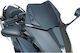 Fabbri Motorcycle Windshield & Windscreen Tinted Visor for Yamaha T-Max 530 Gen-X Black Matt 2012-2016 YX136/XDX