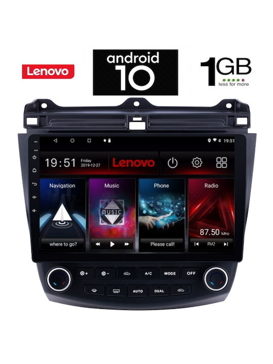 Lenovo IQ-AN X5782 Ηχοσύστημα Αυτοκινήτου για Honda Accord (Bluetooth/USB/AUX/WiFi/GPS) με Οθόνη Αφής 1"