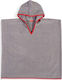 Nef-Nef Homeware Bono Kids Beach Poncho Gray 120 x 60cm