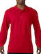 Gildan Men's Long Sleeve Promotional Blouse Red