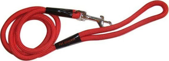 Pet Interest Hundeleine/Führleine Riemen Red Nylon Rope in Rot Farbe 1.2m x 1.5cm