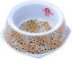 Pet Interest Leopard Food & Water Bowl for Dog & Cat 2 x 650ml
