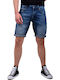 Paolo Men's Shorts Jeans Navy Blue