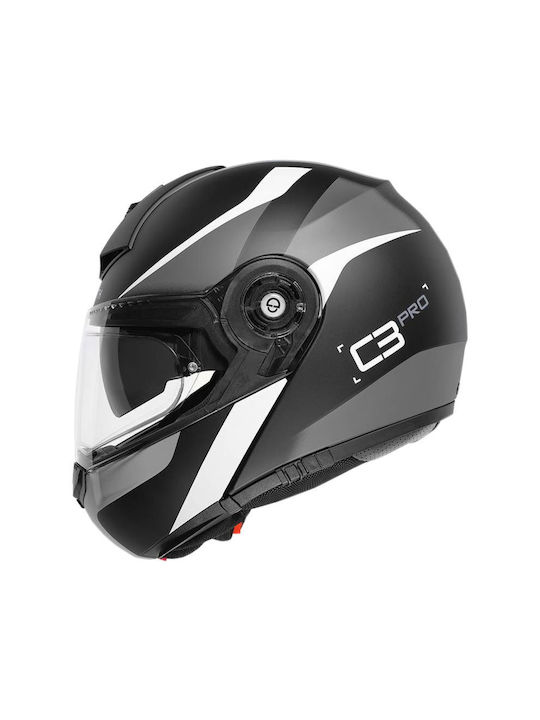 Schuberth C3 Pro Sestante Grey Κράνος Μηχανής Flip-Up ECE 22.05 1570gr με Pinlock και Sunvisor