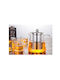 Teekannen Set mit Tasse und Filter Glas Transparente 950ml 5Stücke