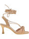 Leder Sandalen Beige