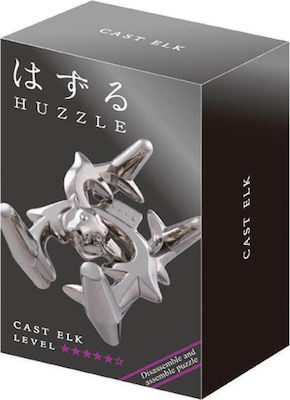 Hanayama Huzzle Cast Elk Rätsel für 8+ Jahre 515081 1Stück