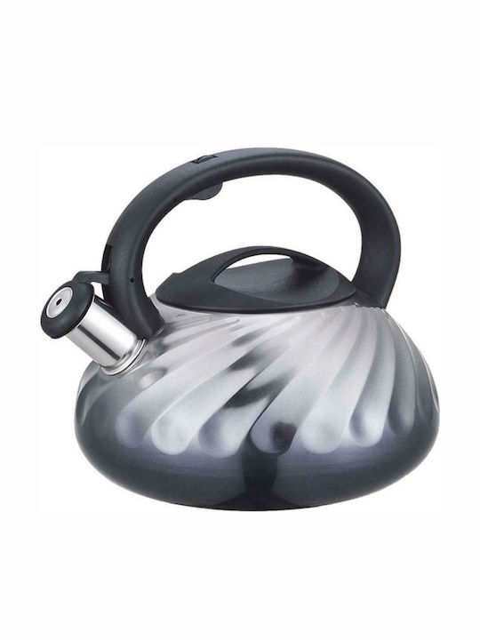 Maestro Non-electric Kettle Βραστήρας Ανοξείδωτος Γκρι 3000ml