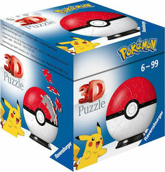 Puzzleball Pokeball за 6++ Години 54бр Ravensburger