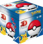 Puzzleball Pokeball 54pcs για 6+ Ετών Ravensburger