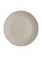TnS Plate Shallow made of Porcelain Beige with Diameter 26.5cm