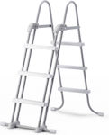 Intex Pool Ladder with 3 Side Steps H107cm